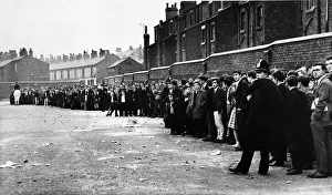 Liverpool fans queue at Anfield for next weeks derby match against Everton Liverpool fans queue at Anfield for next weeks derby match against Everton