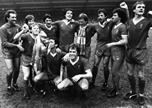 Liverpool FC players celebrate after winning the League for a record 13th time Liverpool FC players celebrate after winning the League for a record 13th time