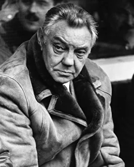 Liverpool manager Joe Fagan watching his team in action at Goodison Park during the FA Liverpool manager Joe Fagan watching his team in action at Goodison Park during the FA