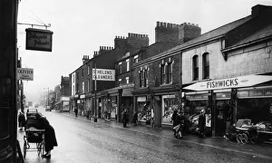 Liverpool Road, St Helens, Merseyside, 23rd December 1958 Liverpool Road, St Helens, Merseyside, 23rd December 1958