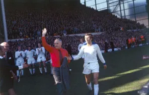 Liverpool v Leicester Football 1973 Bill Shankly Pays Tribute To The KOP Liverpool v Leicester Football 1973 Bill Shankly Pays Tribute To The KOP