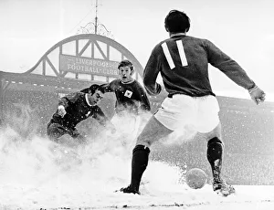 Liverpool v Nottingham Forest. 15th February 1969. Ian St Liverpool v Nottingham Forest. 15th February 1969. Ian St