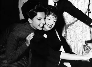Liza Minnelli, 18, is pictured with her mother Judy Garland, 42 Liza Minnelli, 18, is pictured with her mother Judy Garland, 42
