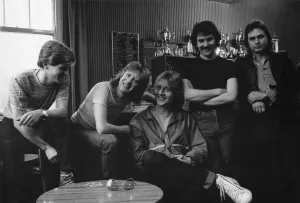 Local band Caffrey (left to right) Steve Doyle, George Defty, George Lamb Local band Caffrey (left to right) Steve Doyle, George Defty, George Lamb