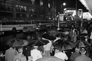 London travellers are soaked by the rain as the end of the 1976 drought is officially London travellers are soaked by the rain as the end of the 1976 drought is officially