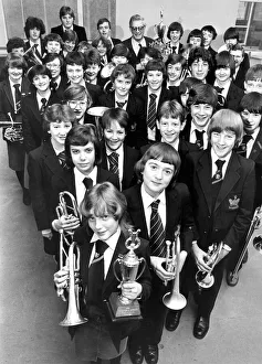 The Lord Lawson Comprehensive School band on February 17, 1982 The Lord Lawson Comprehensive School band on February 17, 1982