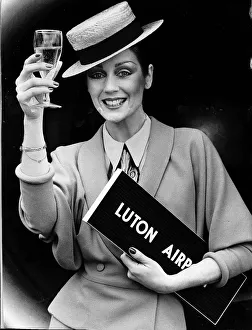Lorraine Chase the cockney model - April 1979 whose adverts for Campari made Lorraine Chase the cockney model - April 1979 whose adverts for Campari made