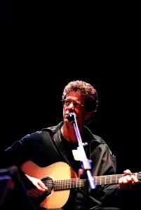 Lou Reed singing at concert 11th July 1997 Lou Reed singing at concert 11th July 1997