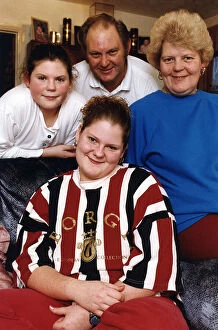 Images Dated 18th January 1994: Louise Brown Aged 16 The First Test Tube Baby To Be Born In Britain With Her Sister And