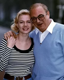Images Dated 9th February 1993: Louise Germaine actress with Roy Hudd, stars of the TV programme '