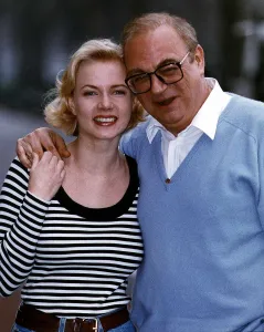 Louise Germaine actress with Roy Hudd, stars of the TV programme " Louise Germaine actress with Roy Hudd, stars of the TV programme "