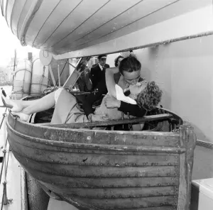 Love and Romance on board the Frigate HMS St Austell, who arrived at Her Majesty' Love and Romance on board the Frigate HMS St Austell, who arrived at Her Majesty'