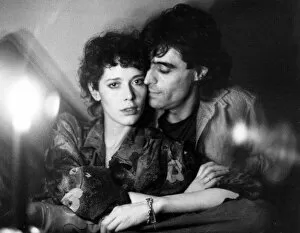 Images Dated 16th February 1978: Lovers Silvia Kristel and Ian McShane. The dutch actress has been with the Manchester