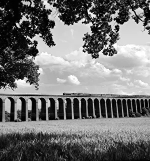 The lure of long distance steam train travel is epitomised by this beautifully framed The lure of long distance steam train travel is epitomised by this beautifully framed