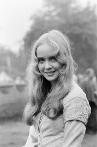 Lysette Anthony, British actress aged 17 years old, on set of new television film Ivanhoe Lysette Anthony, British actress aged 17 years old, on set of new television film Ivanhoe