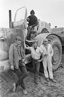 M4 Motorway Construction, June 1970. Near Theale, Reading. Junctions 11 to 12 M4 Motorway Construction, June 1970. Near Theale, Reading. Junctions 11 to 12