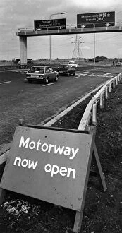 Images Dated 21st September 1980: M58, new 6. 5 mile stretch from Aintree to Skelmersdale helps link North Merseyside to