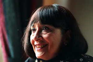 Madhur Jaffrey speaking to Finola in Malvern Madhur Jaffrey speaking to Finola in Malvern