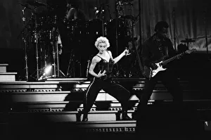 Madonna in concert. Who's That Girl World Tour, Wembley Stadium. 18th August 1987 Madonna in concert. Who's That Girl World Tour, Wembley Stadium. 18th August 1987