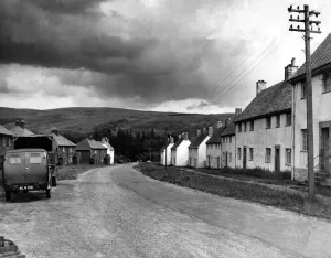 The main street in the village of Kielder 13 July 1954 The main street in the village of Kielder 13 July 1954