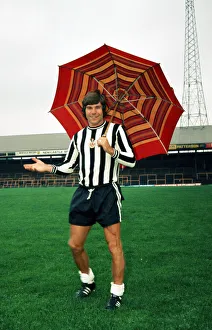 Malcolmm McDonald Newcastle United FC July 1974 Malcolmm McDonald Newcastle United FC July 1974