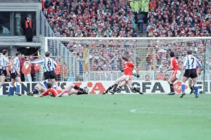 Man United 0-1 Sheffield Wednesday, League Cup Final, Wembley Stadium Man United 0-1 Sheffield Wednesday, League Cup Final, Wembley Stadium