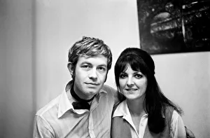 Man and woman in their home. November 1969 Z11262-007 Man and woman in their home. November 1969 Z11262-007