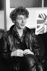 Manager of the Sex Pistols, Malcolm McClaren, at their press conference Manager of the Sex Pistols, Malcolm McClaren, at their press conference