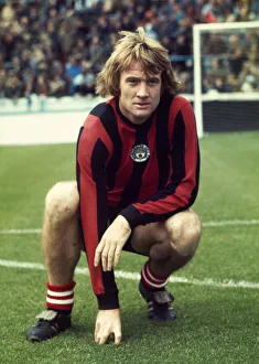Manchester City footballer Rodney Marsh. December 1975 Manchester City footballer Rodney Marsh. December 1975