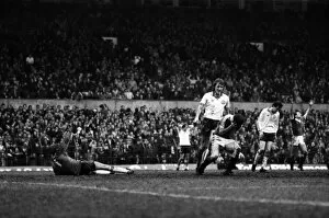Images Dated 28th February 1981: Manchester United 0 v. Leeds United 1. Division One Football. February 1981 MF01-37-097