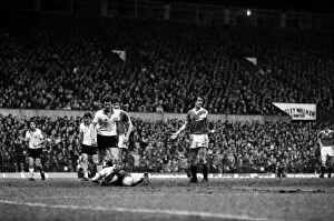 Images Dated 28th February 1981: Manchester United 0 v. Leeds United 1. Division One Football. February 1981 MF01-37-017
