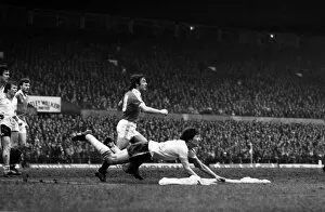 Images Dated 28th February 1981: Manchester United 0 v. Leeds United 1. Division One Football. February 1981 MF01-37-011