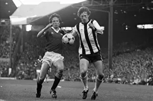 Manchester United 2 v. Notts. County 1. Division 1 Football. October 1981 MF04-12 Manchester United 2 v. Notts. County 1. Division 1 Football. October 1981 MF04-12
