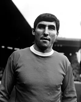 Manchester United football player Tony Dunne at Old Trafford Circa 1971 Manchester United football player Tony Dunne at Old Trafford Circa 1971