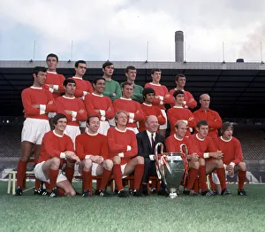 Manchester United Football Team Squad 1968 / 1969. -John Aston George Best Manchester United Football Team Squad 1968 / 1969. -John Aston George Best