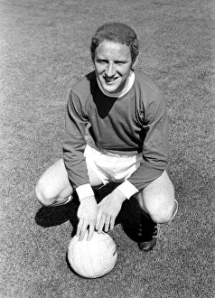 Manchester United player Carlos Santori at Old Trafford Circa 1971 Manchester United player Carlos Santori at Old Trafford Circa 1971