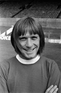 Manchester United player John Fitzpatrick at Old Trafford Circa 1971 Manchester United player John Fitzpatrick at Old Trafford Circa 1971