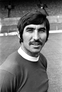 Manchester United player Tony Dunne at Old Trafford Circa 1971 Manchester United player Tony Dunne at Old Trafford Circa 1971