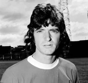 Manchester United player Willie Morgan at Old Trafford Circa 1971 Manchester United player Willie Morgan at Old Trafford Circa 1971