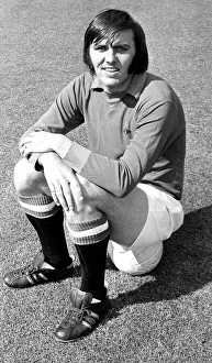 Manchester United playerJimmy Rimmer at Old Trafford Circa 1971 Manchester United playerJimmy Rimmer at Old Trafford Circa 1971