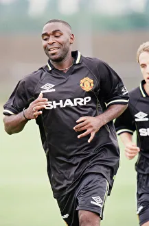 Manchester United in pre season training at the Cliff. (Picture Manchester United in pre season training at the Cliff. (Picture