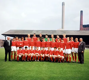 Manchester United team group, 28th July 1964 Manchester United team group, 28th July 1964
