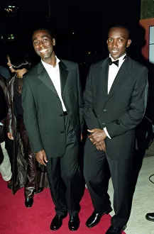 Manchester United team mates Andrew Cole & Dwight Yorke arrive for the start of the 1998 Manchester United team mates Andrew Cole & Dwight Yorke arrive for the start of the 1998