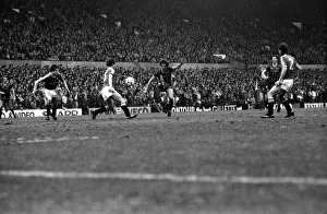 Manchester United v. Leicester City. March 1984 MF14-20-084 The final score was a Manchester United v. Leicester City. March 1984 MF14-20-084 The final score was a