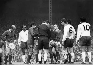 Manchester United v Tottenham Hotspur, FA Charity Shield at Old Trafford. Score 3 - 3 Manchester United v Tottenham Hotspur, FA Charity Shield at Old Trafford. Score 3 - 3