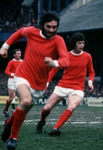 Manchester Uniteds George Best in action against Chelsea March 1970 Manchester Uniteds George Best in action against Chelsea March 1970