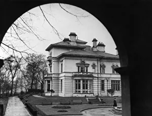 The Mansion House, Victoria Park, St Helens, Merseyside, 9th February 1951 The Mansion House, Victoria Park, St Helens, Merseyside, 9th February 1951