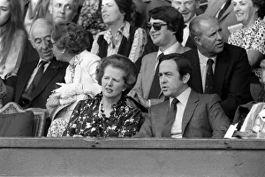 Margaret Thatcher British Prime Minister - Jun 1983 at the Wimbledon Tennis Margaret Thatcher British Prime Minister - Jun 1983 at the Wimbledon Tennis