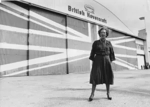 Margaret Thatcher campaigning at British Hovercraft HQ on Isle of Wight - June 1983 Margaret Thatcher campaigning at British Hovercraft HQ on Isle of Wight - June 1983
