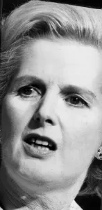 Margaret Thatcher giving speech at conference - October 1976 Margaret Thatcher giving speech at conference - October 1976
